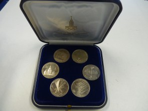 Rusland Olympic set Moskou 1980